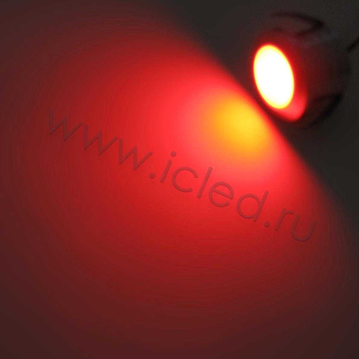Светодиодные светильники Светодиодный светильник точечный RW SP8 (3W, Red)