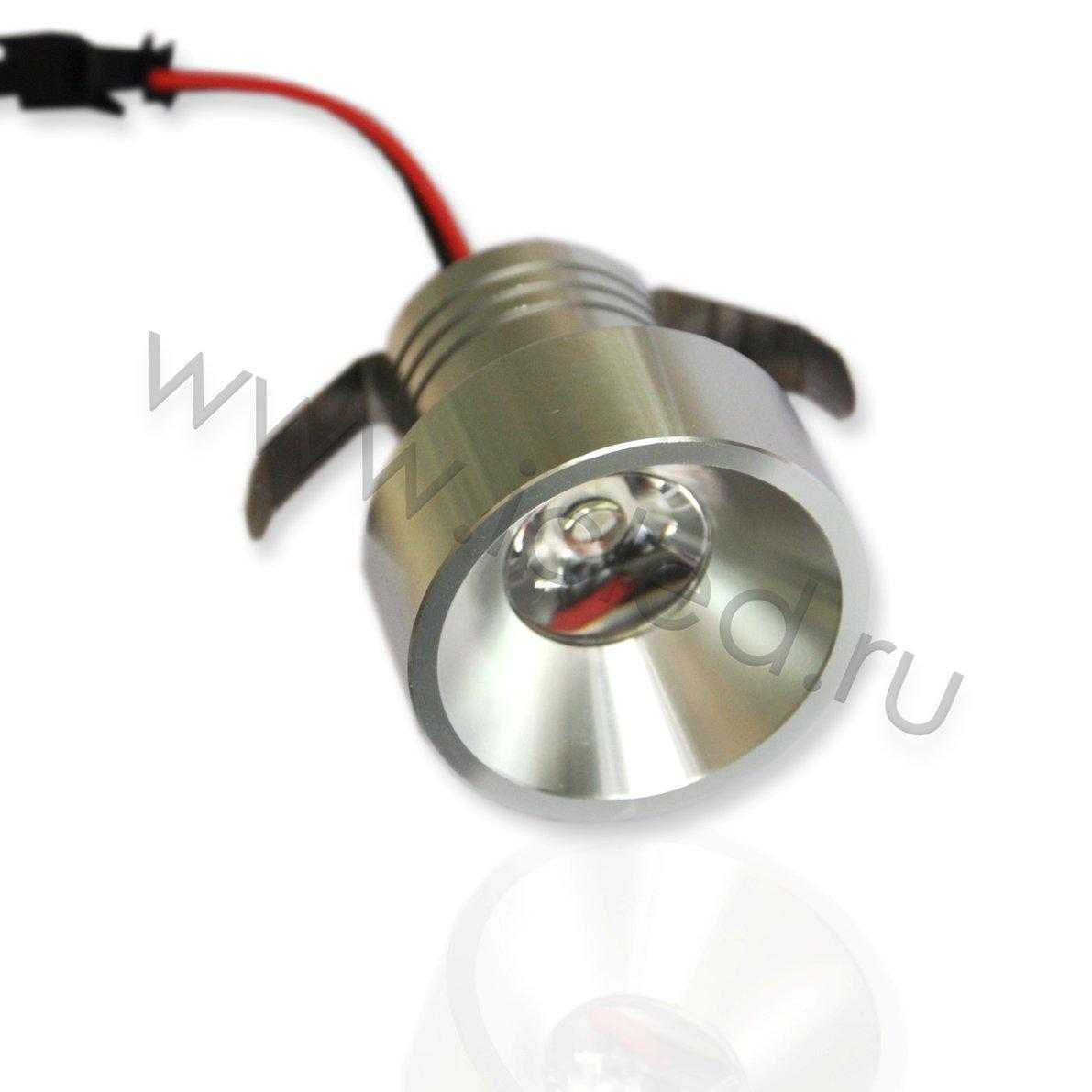 Светодиодные светильники Светодиодный светильник точечный RW SP13 (1W, red)