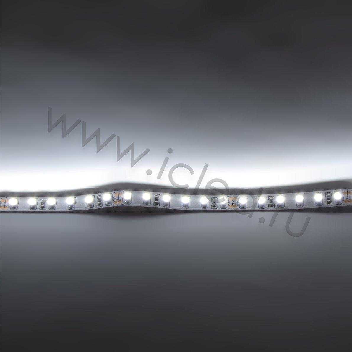 Светодиодная лента LUX сlass , 3528, 120 led/m, White, 5mm, 24V, IP33