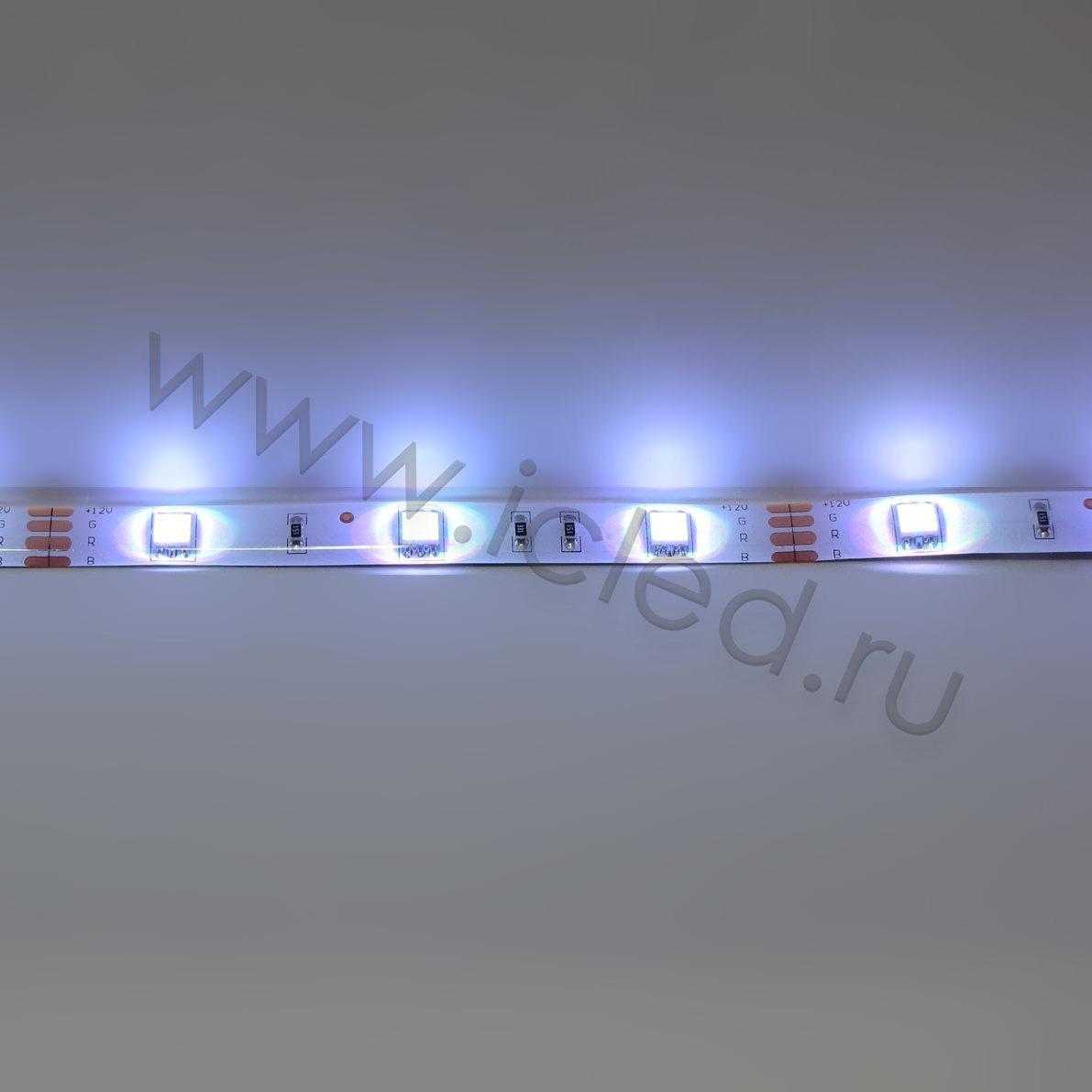 Влагозащищенные светодиодные ленты Светодиодная лента Standart class, 5050, 30led/m, RGB, 12V, IP65 Icled
