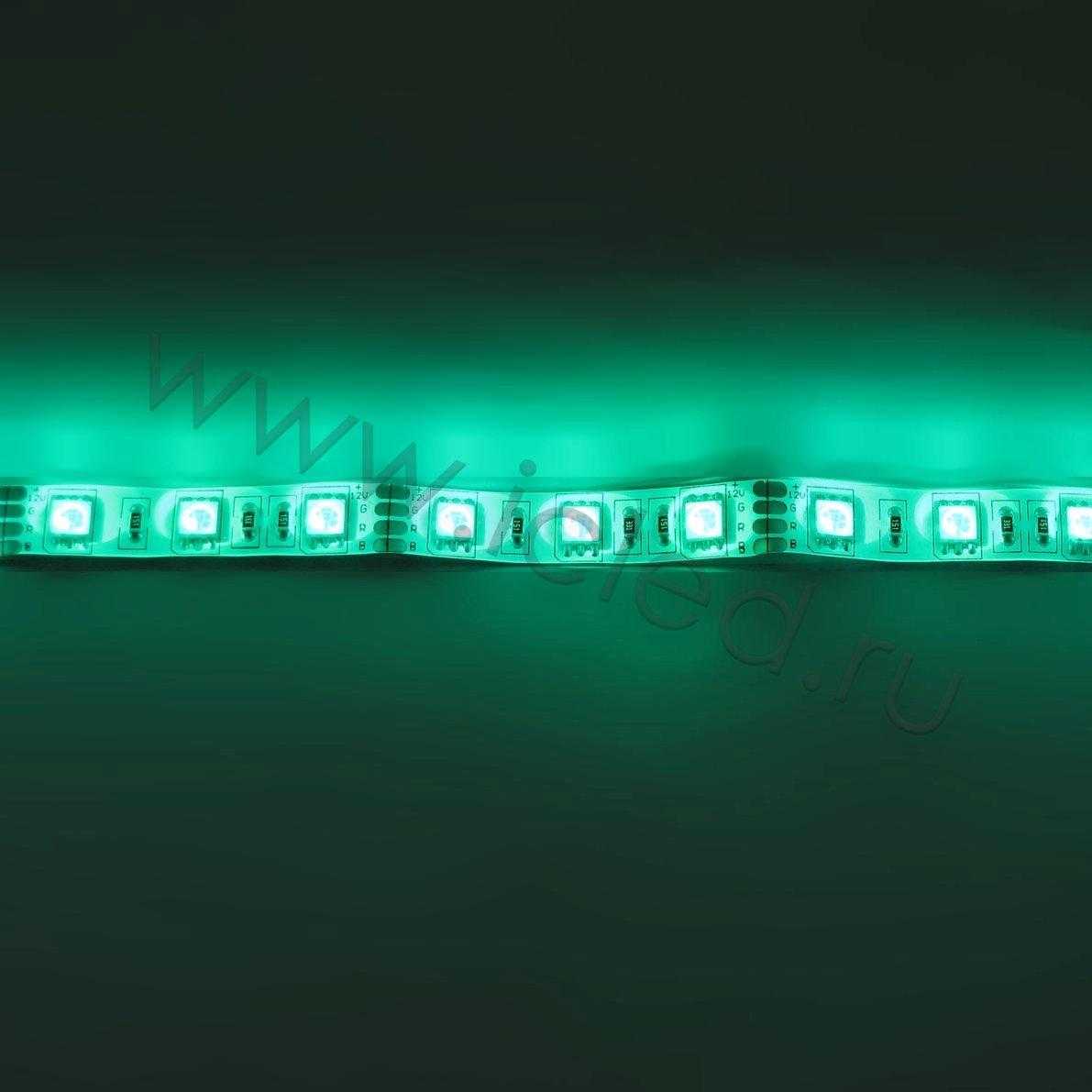 Влагозащищенные светодиодные ленты Светодиодная лента Standart class, 5050, 60led/m, RGB, 12V, IP65 Icled