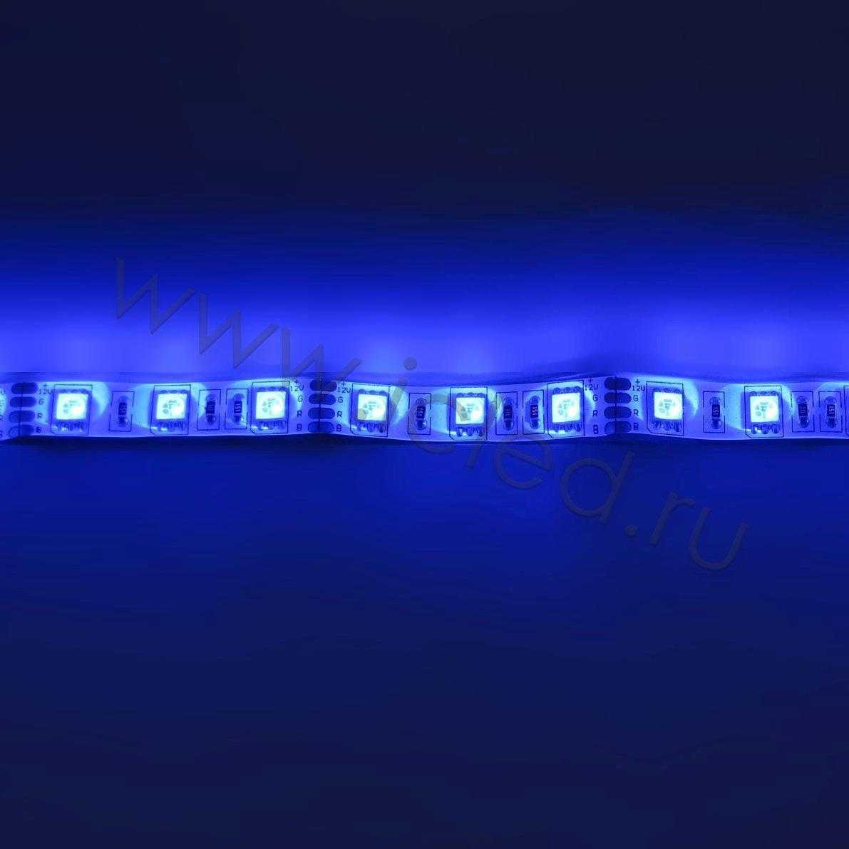 Влагозащищенные светодиодные ленты Светодиодная лента Standart class, 5050, 60led/m, RGB, 12V, IP65 Icled