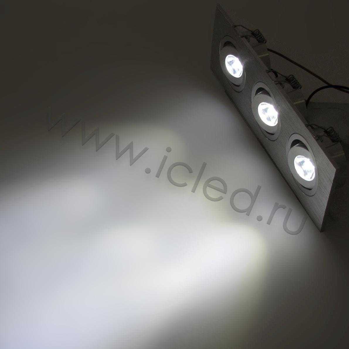Светодиодные светильники Светодиодный светильник точечный RW SP77  (220V, 3W, white)