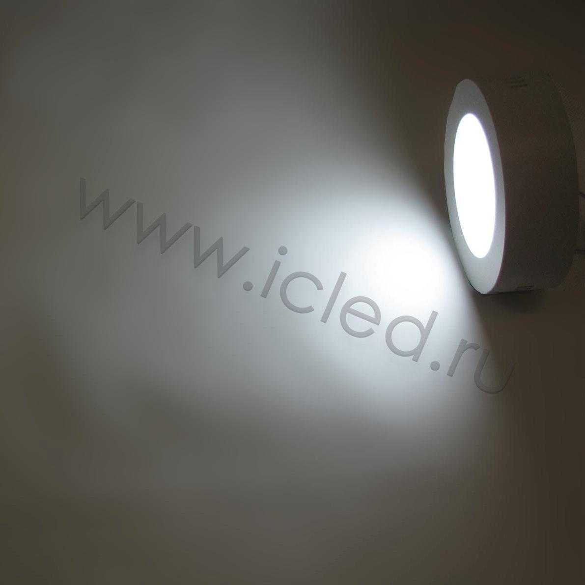 Светодиодные светильники Светодиодный светильник R D110 (6W, White)