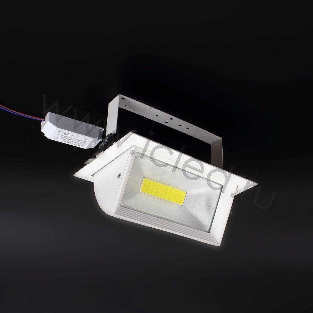 Светодиодные светильники Светодиодный светильник поворотный SW GM7 (48W, White)