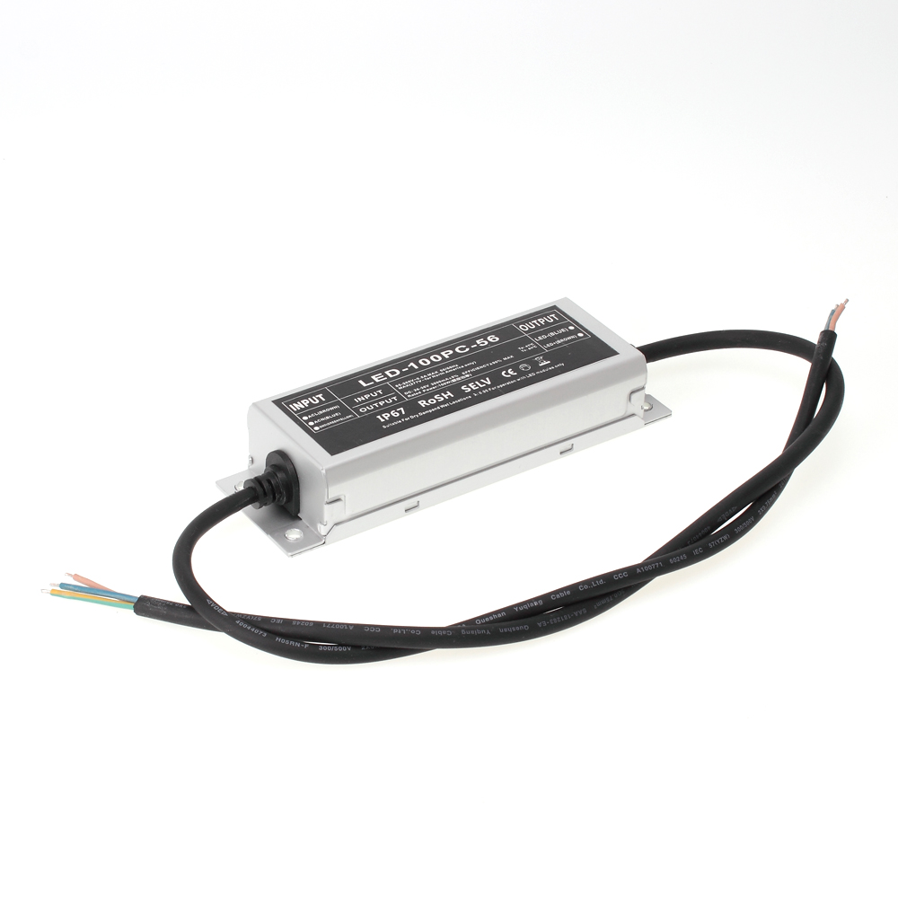 Источники питания Светодиодный драйвер LED-100PC-56 LD100 (100W, 26-36V, 3000mA, IP67)