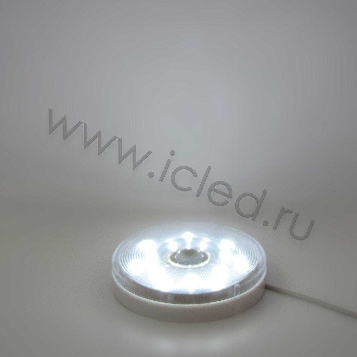 Светодиодный светильник ЖКХ с датчиком движения IC-R D180 (7Вт, White)