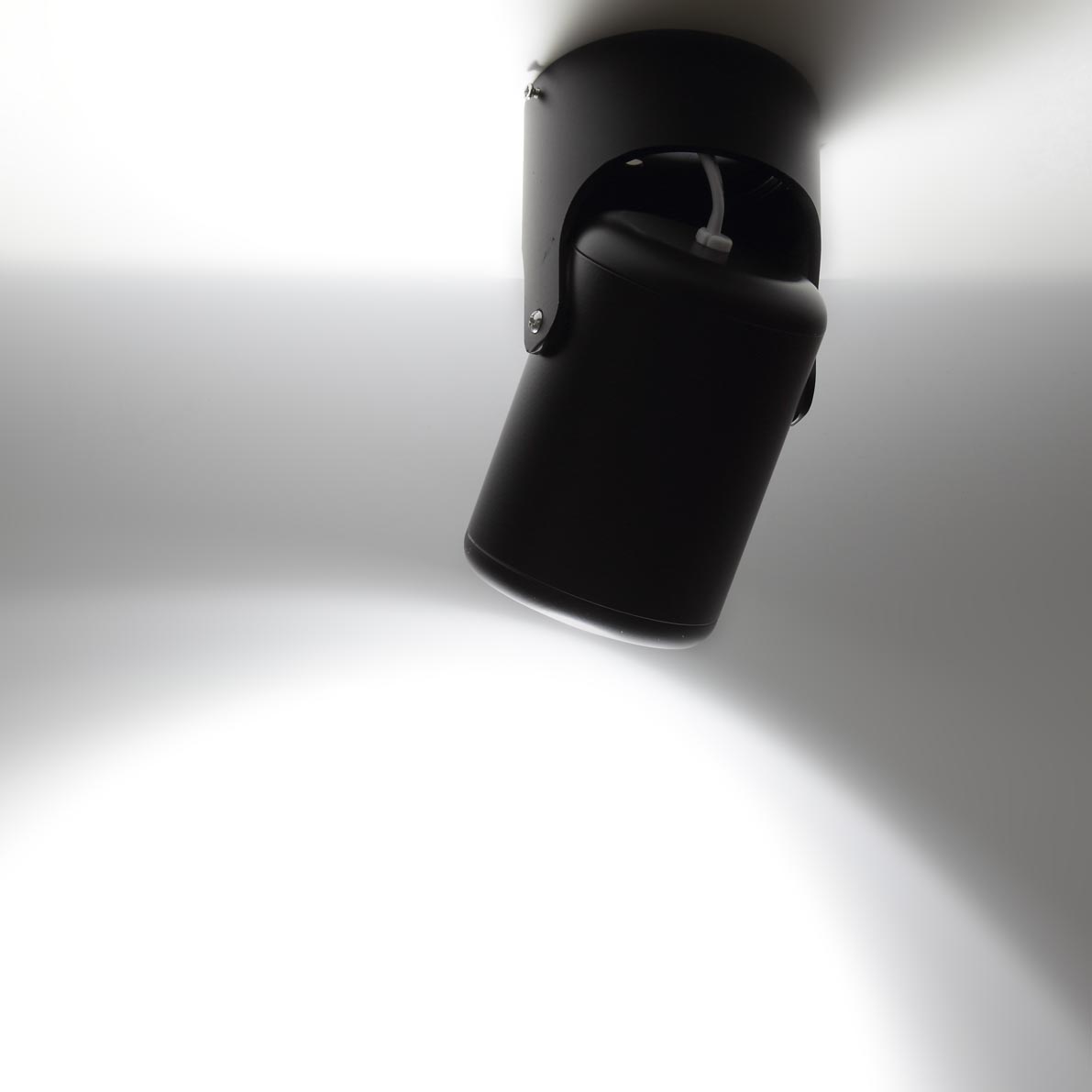 Светодиодные светильники Накладной поворотный светодиодный светильник JH-BTH-05 Black (20W, 220V, White)