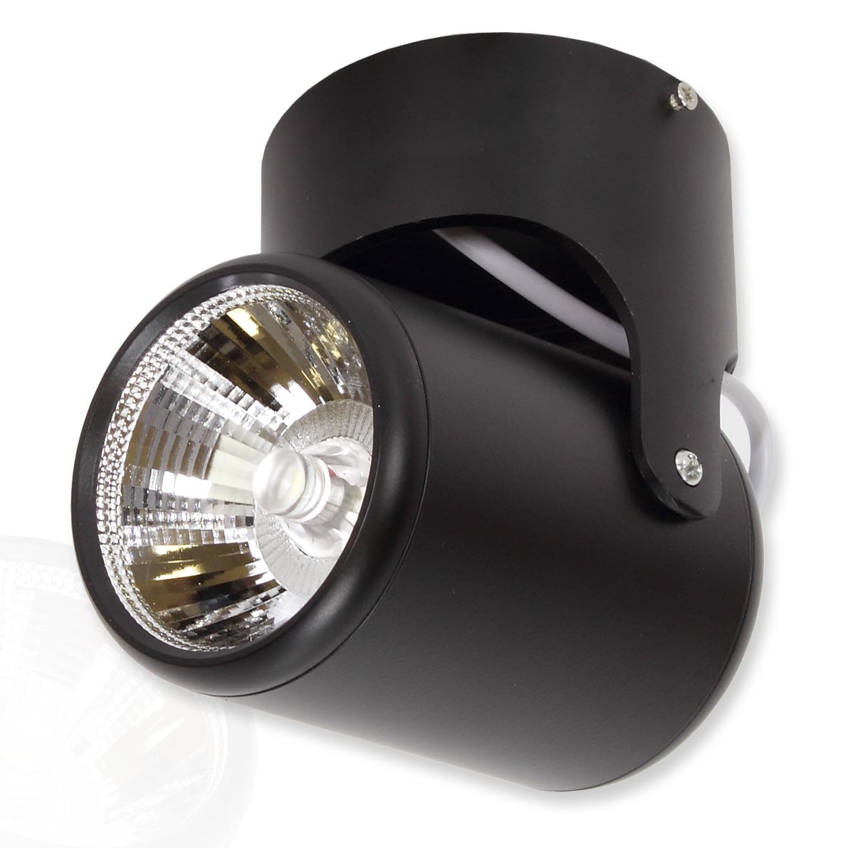 Светодиодные светильники Накладной поворотный светодиодный светильник JH-BTH-05 Black (20W, 220V, Warm White)