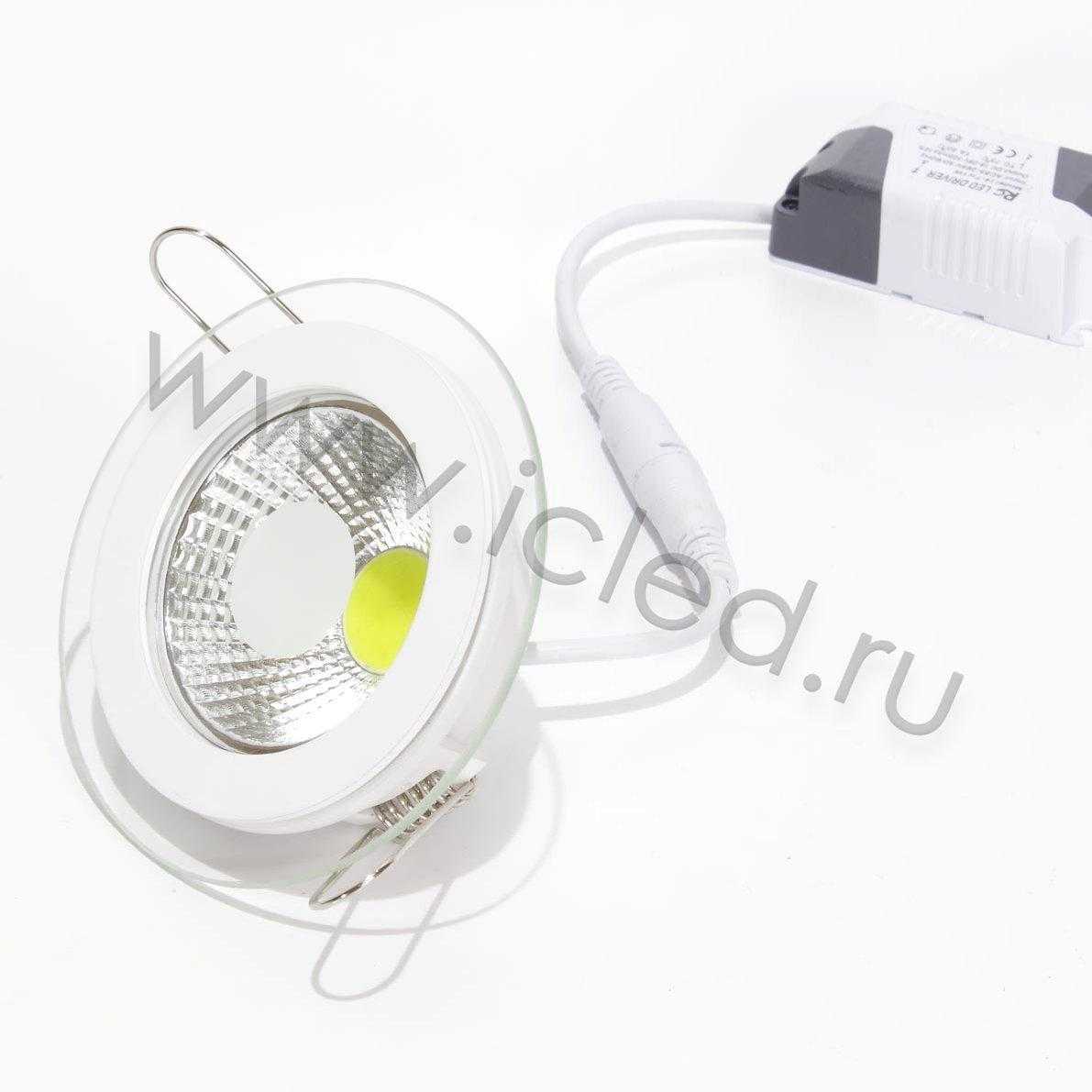 Светодиодные светильники Светодиодный светильник встраиваемый JH-MBD-06R  (5W, White)