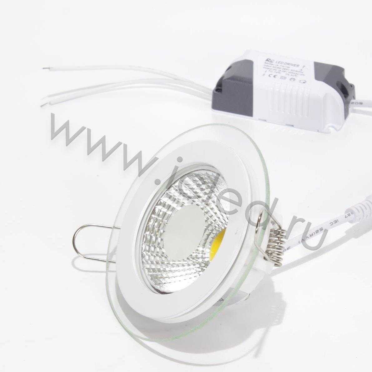 Светодиодные светильники Светодиодный светильник встраиваемый JH-MBD-06R  (5W, Warm White)