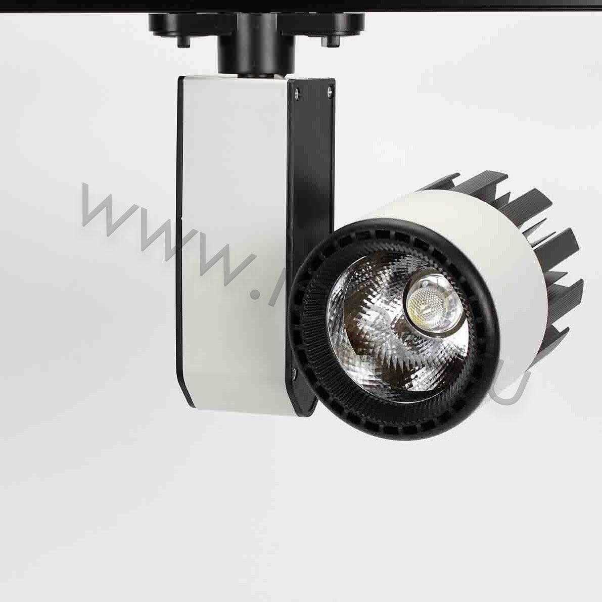 Светодиодный светильник трековый GDD-145 3L 3X17 (30W, Warm White)
