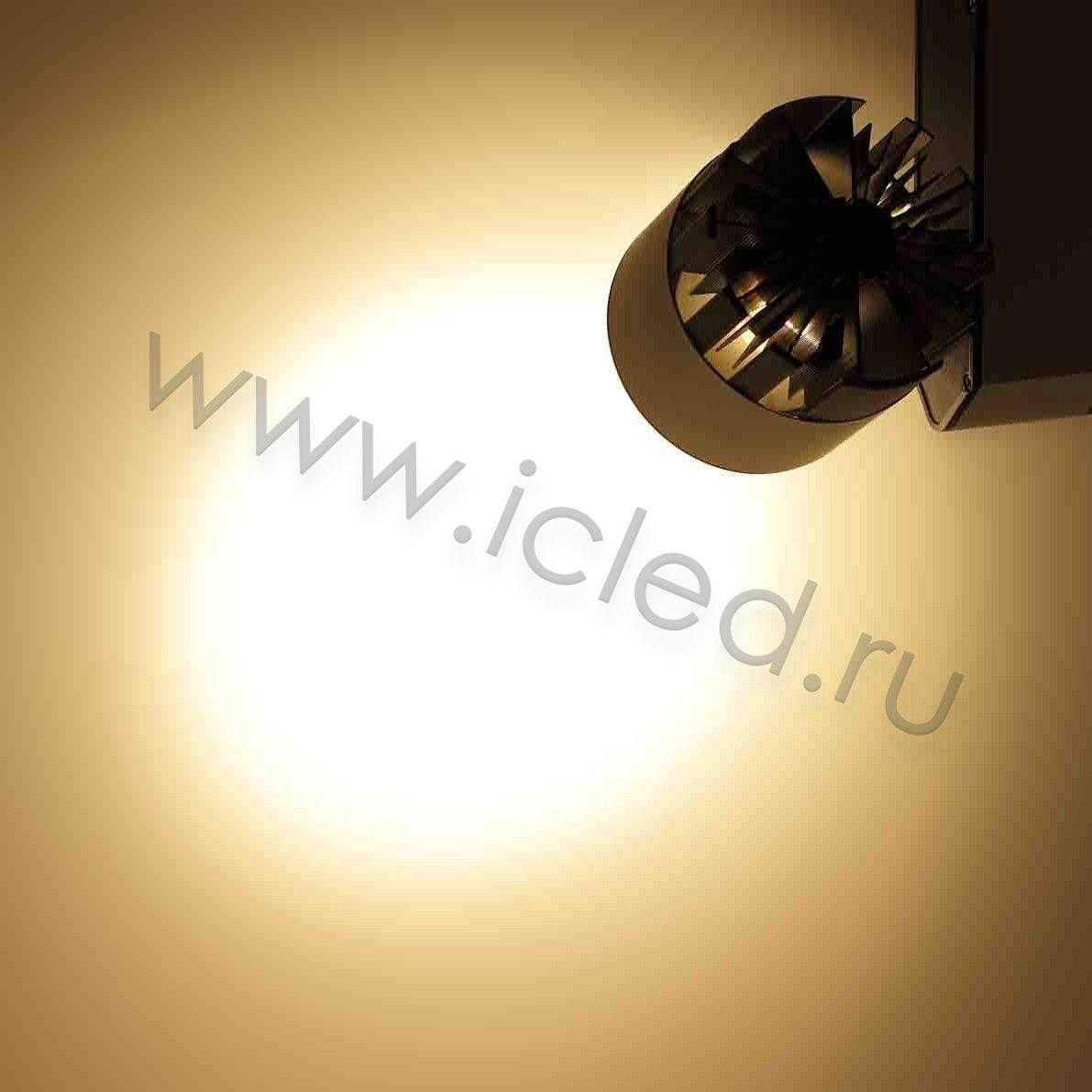 Светодиодный светильник трековый GDD-145 3L 3X14 (20W, Warm White)