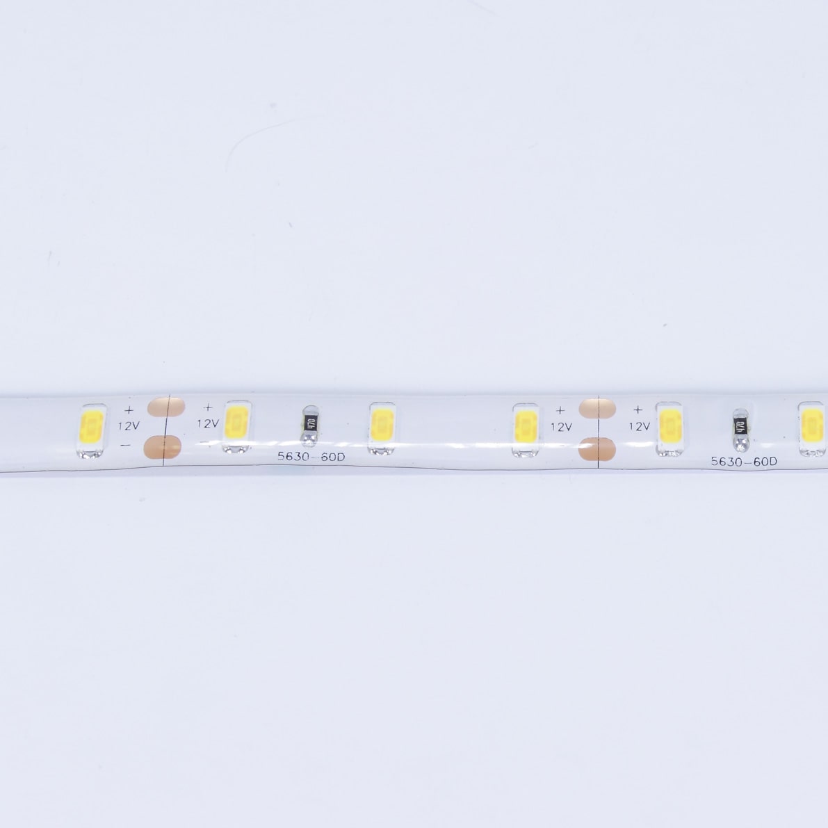 Влагозащищенные светодиодные ленты Светодиодная лента LUX class, 5630, 60led/m, Cool White, 12V, IP65 Icled