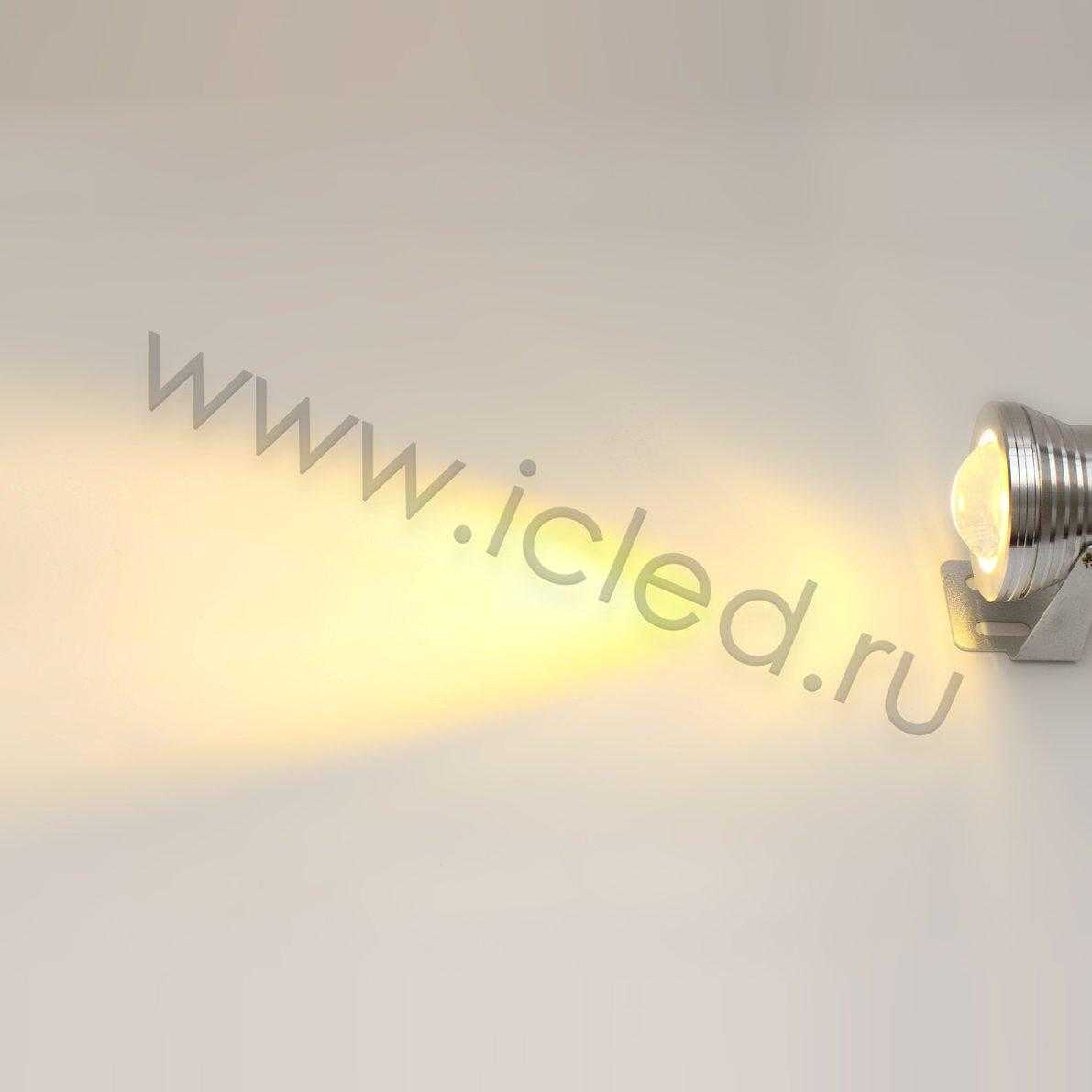 Светодиодные прожекторы Светодиодный прожектор круглый V168 (10W, 220V, warm white)