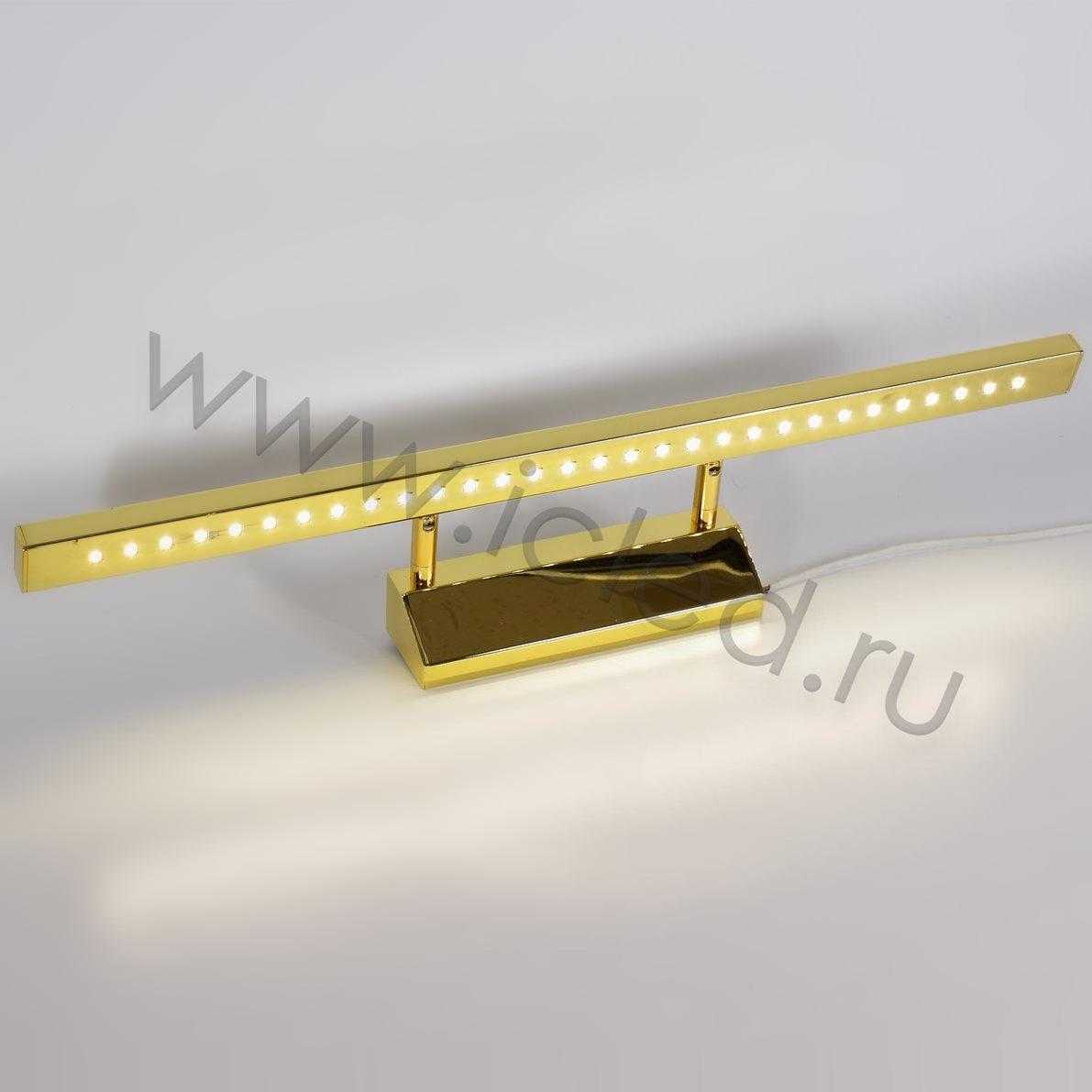 Светодиодные светильники Светодиодная подсветка картин и зеркал CX-JQ-002-2 gold 7W
