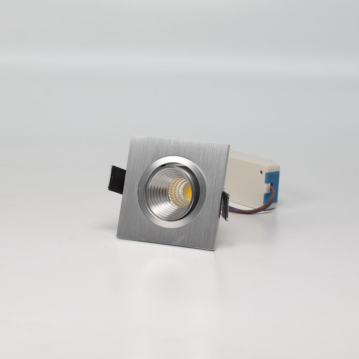 Светодиодные светильники Светодиодный светильник встраиваемый 65 Series silver housing BW301 (3W,220V,day white)
