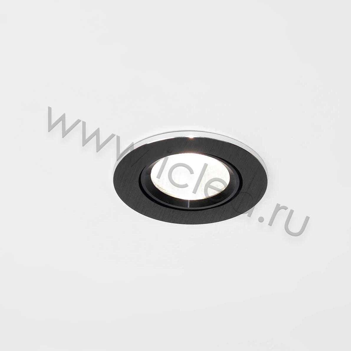 Светодиодный светильник встраиваемый 86 series black housing BW502 (5W,220V,day white)