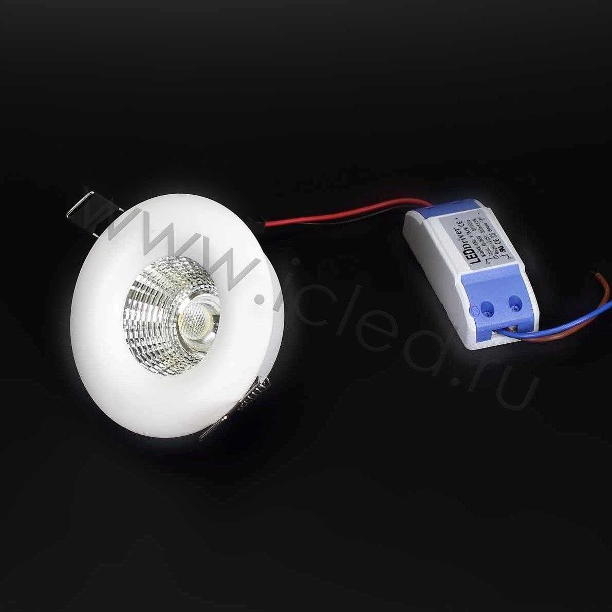 Светодиодные светильники Светодиодный светильник LJ-TH-7W MA9 (7W, Warm white)