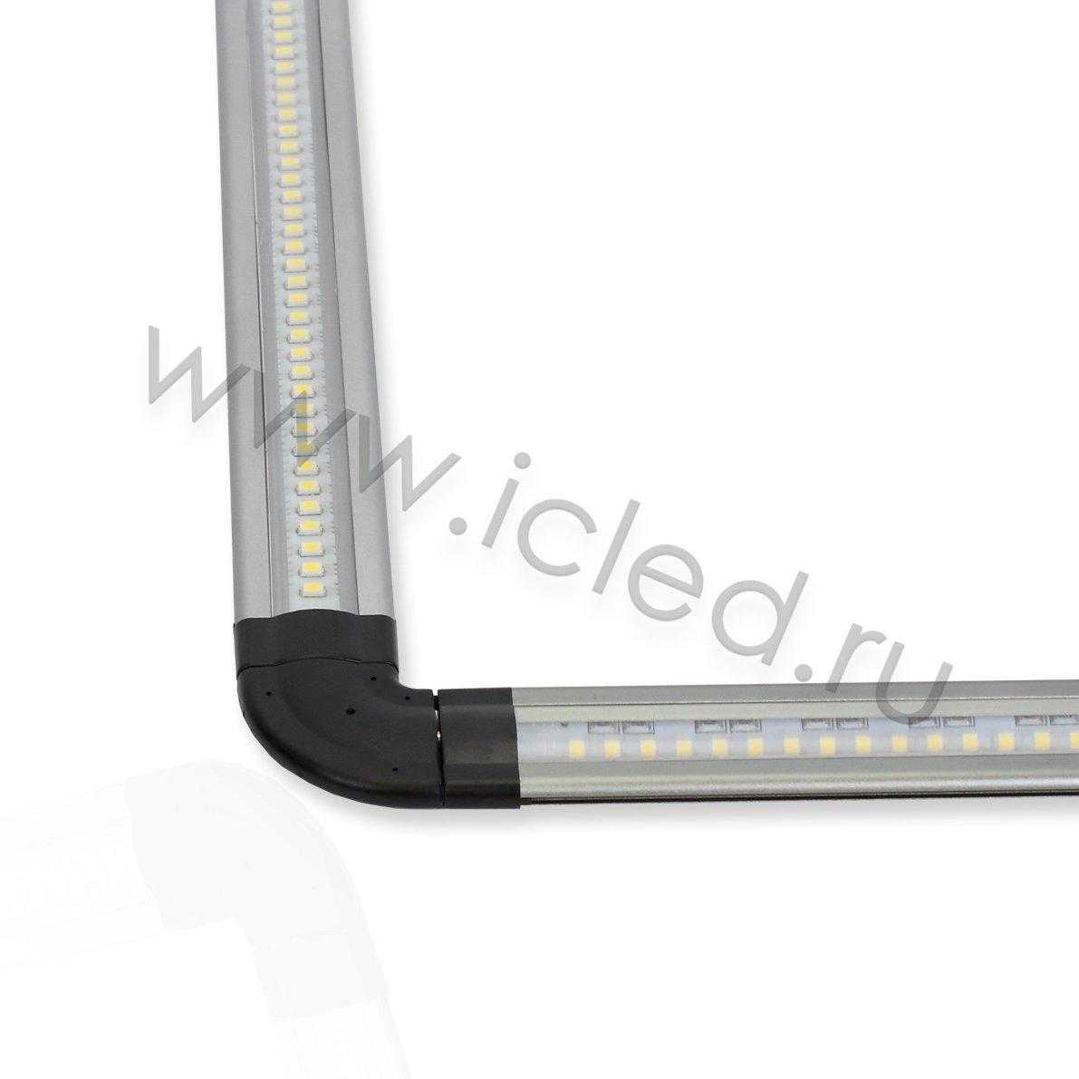 Светодиодные светильники Соединитель угловой для мебельных светильников CL DH7