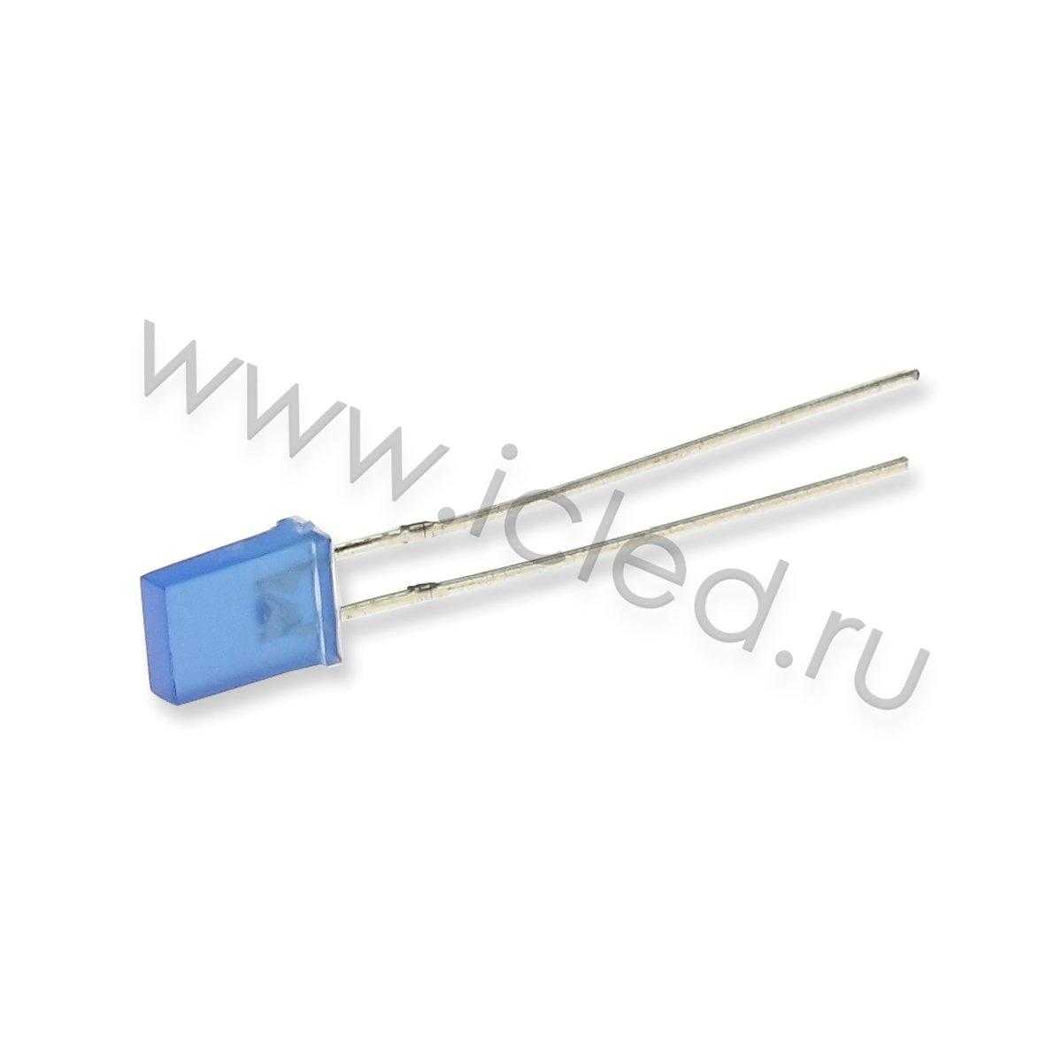 Светодиоды Светодиод ICL-2х5х7mm LE81 (blue, 200-400mcd, diffuse)