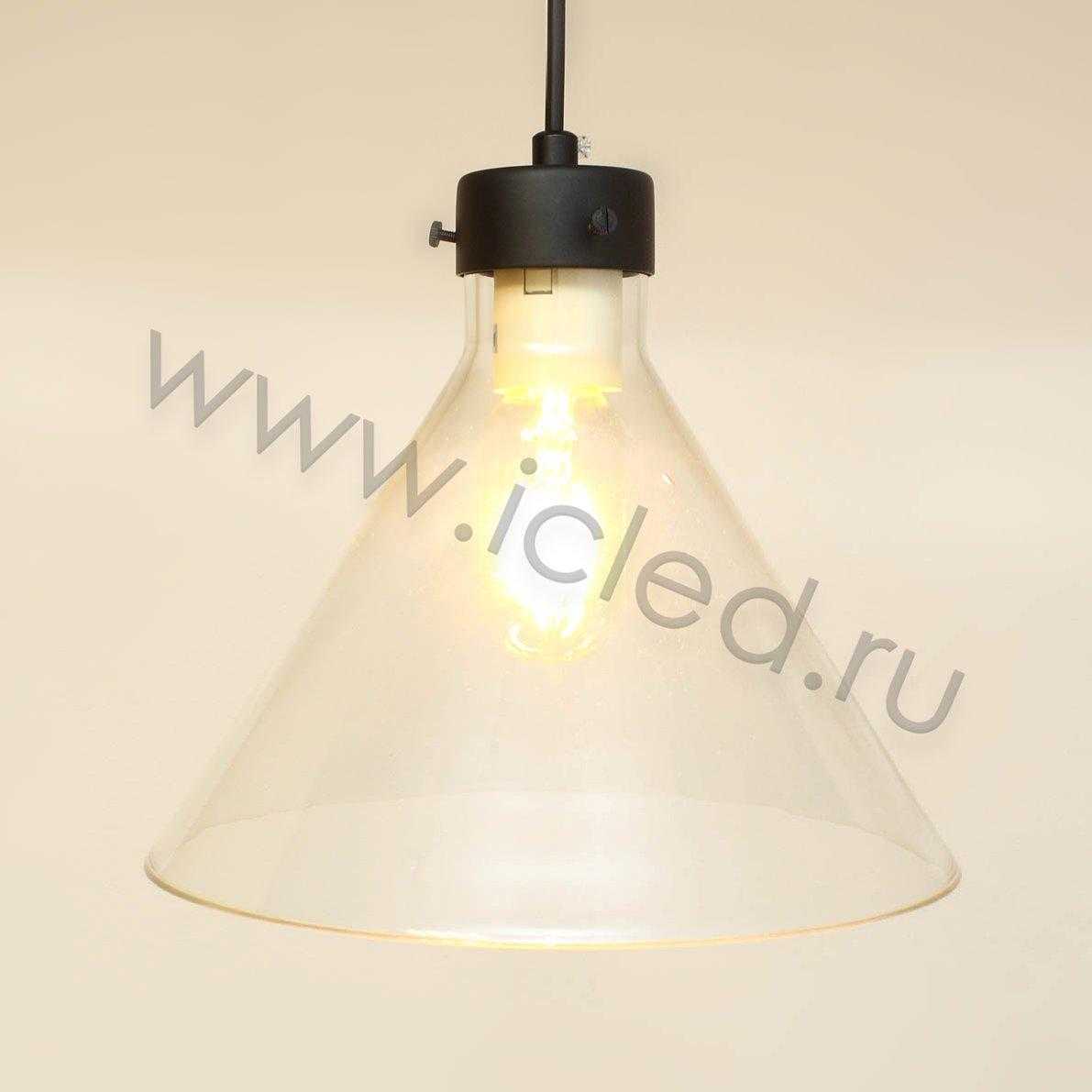 Светильник лофт Y0005001 PA24 (220V, E27, стекло)
