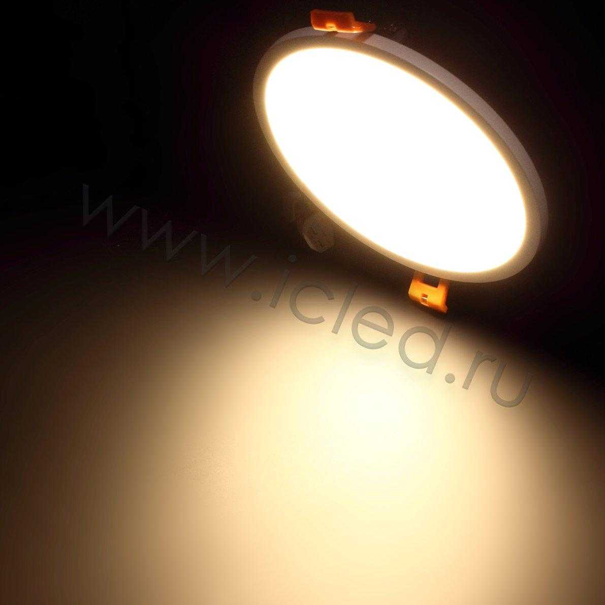 Светодиодные светильники Светодиодный светильник MBD-101 MB13 (16W, round, warm white)