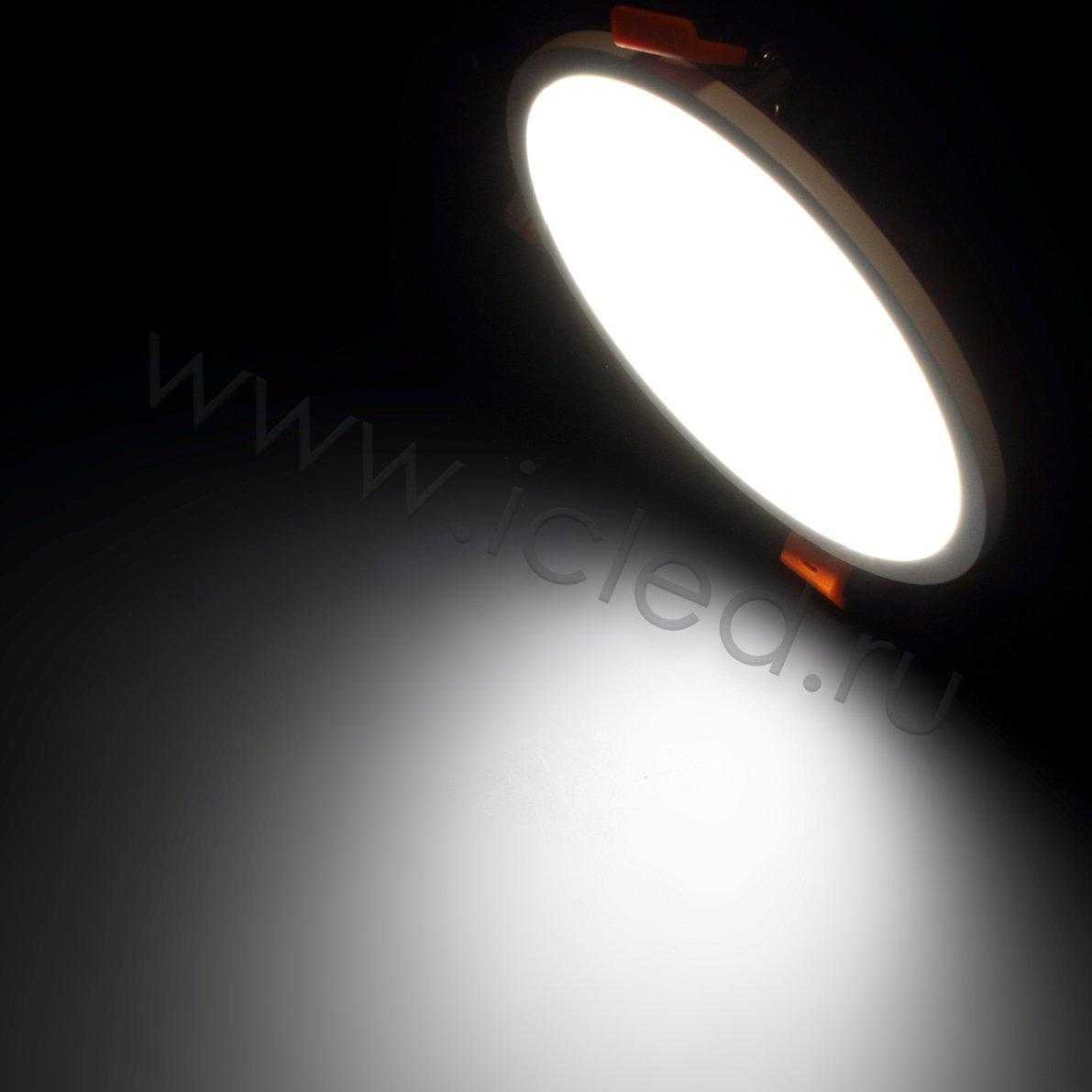 Светодиодные светильники Светодиодный светильник MBD-101 MB15 (16W, round, white)