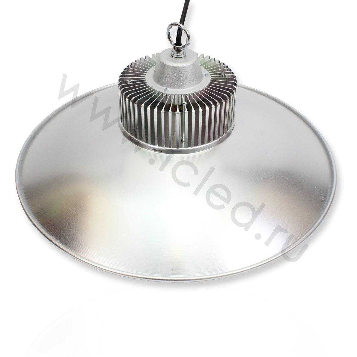 Промышленное и складское освещение Светодиодный светильник-колокол V21 (50W, рым-болт, white)