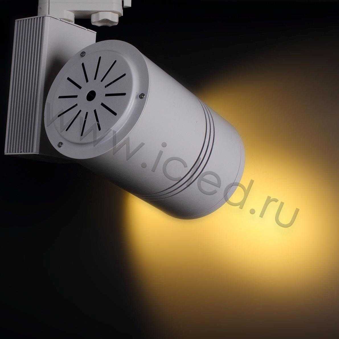 Светодиодный светильник трековый GDD087 4L 4L7 (30W, warm white)