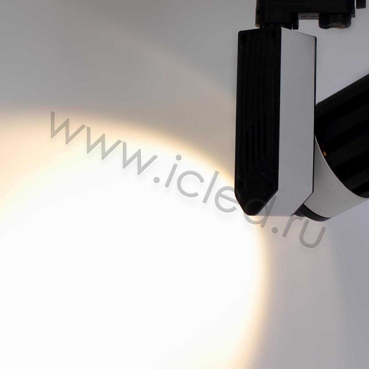 Светодиодный светильник трековый GDD-145 4L 4L19 (30W, warm white)