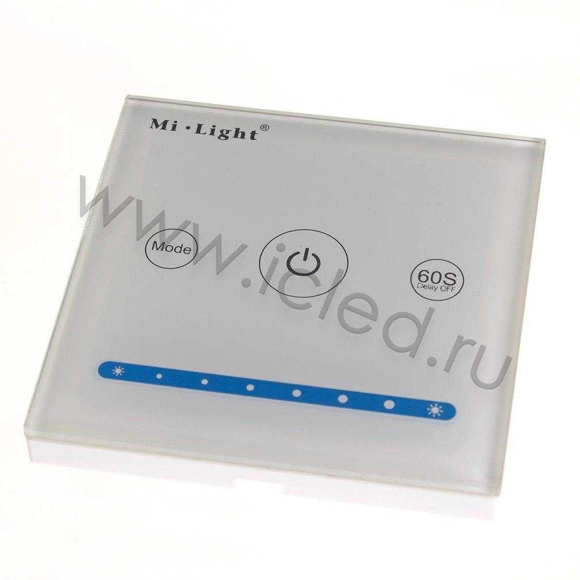 Сенсорная панель Mi-Light P1 P188 (Dimming, 12-24V, 180-360W)