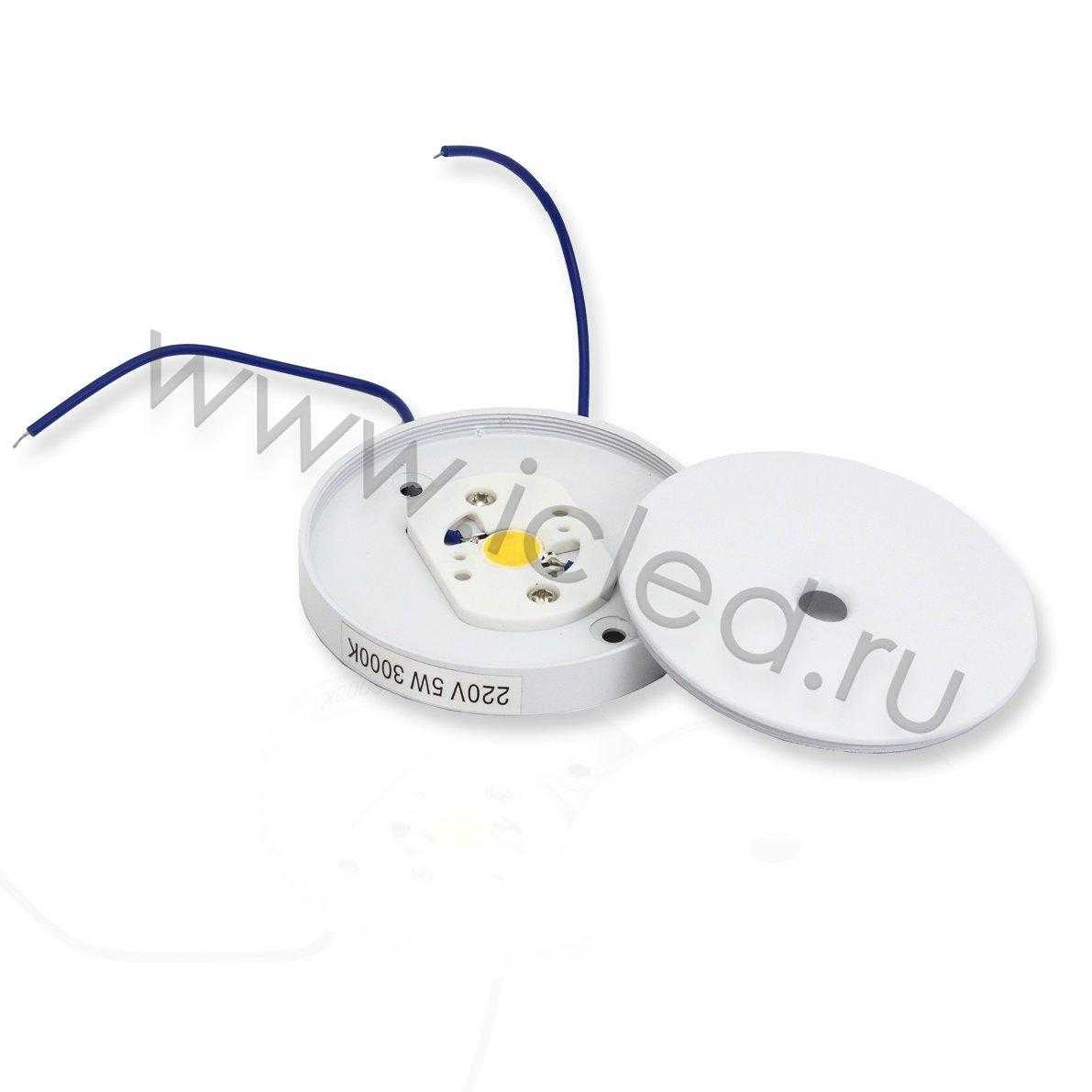 Светодиодные светильники Светильник мебельный JH-MZTD-107 B445 (220V, 5W, warm white)