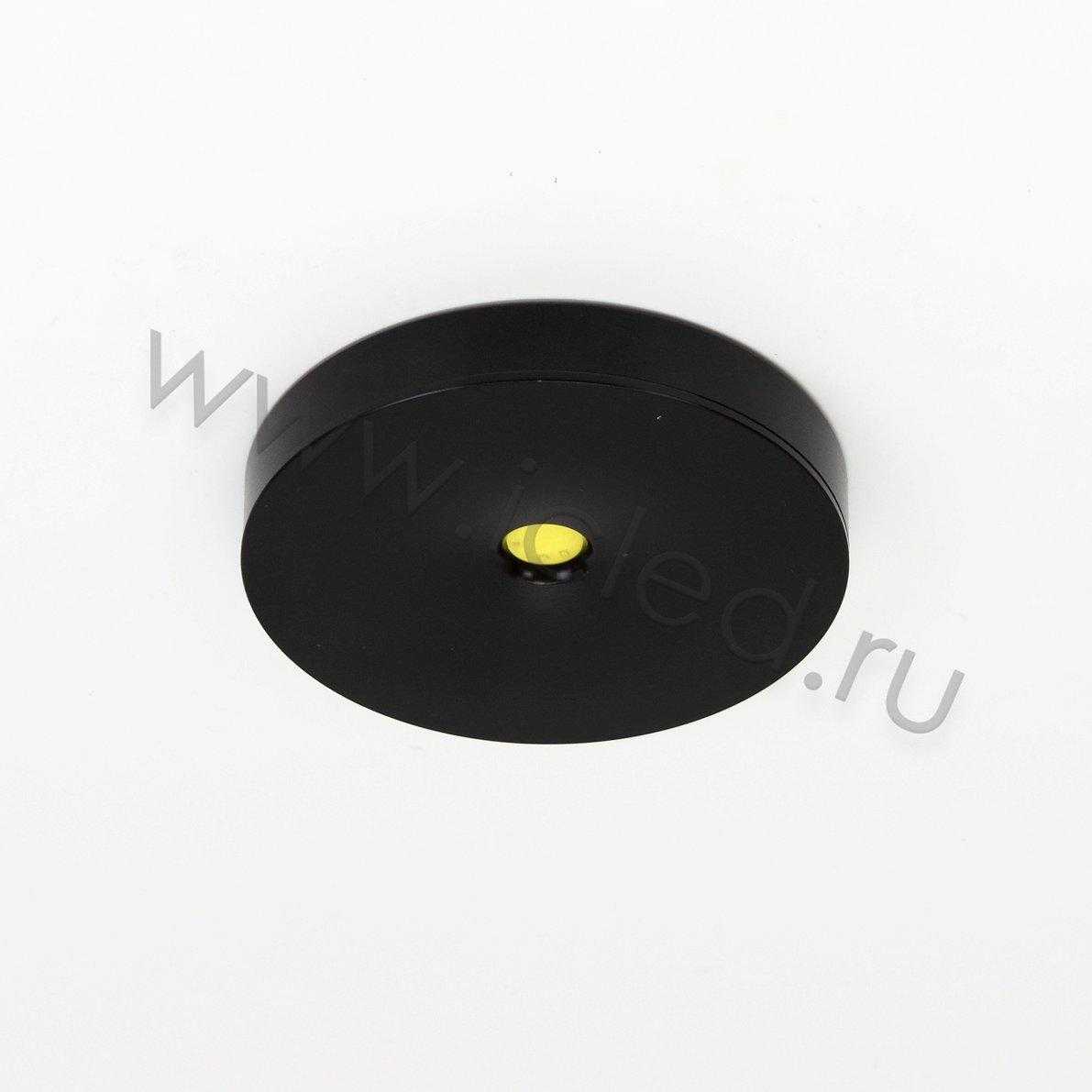 Светодиодные светильники Светильник мебельный JH-MZTD-107 black B447 (220V, 5W, warm white)