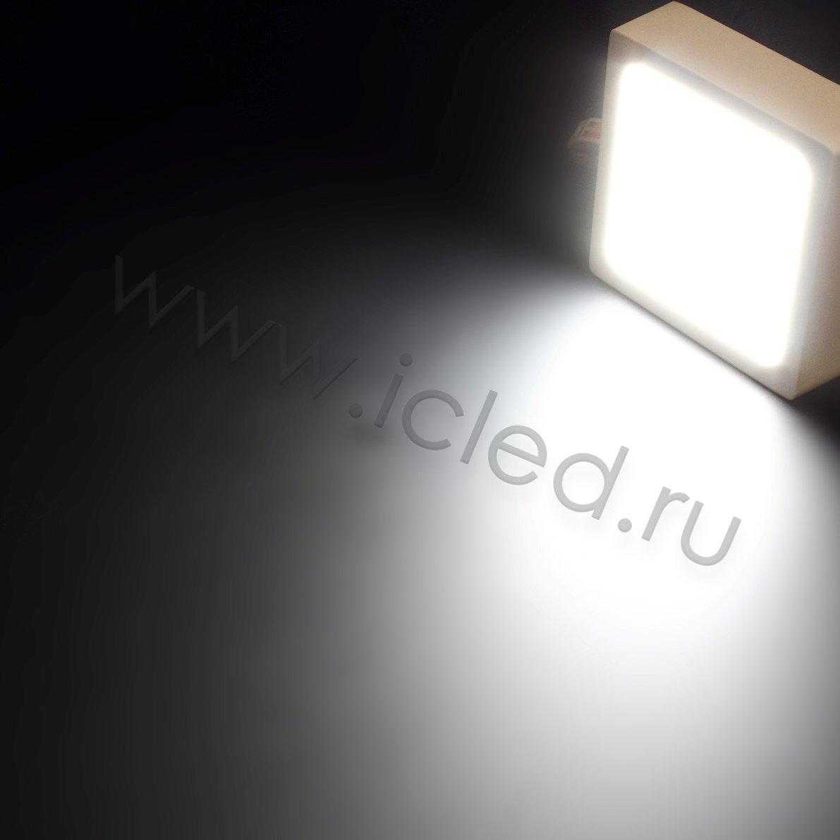 Светодиодные светильники Светодиодный светильник MBD-101 MB122 (8W, square, white)