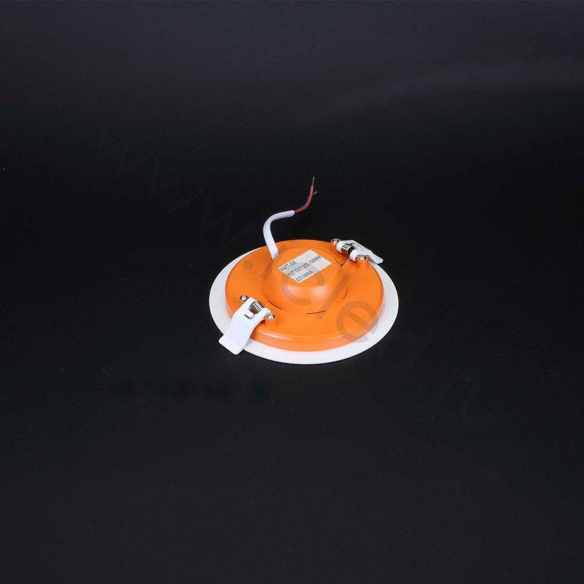 Светодиодные светильники Светодиодный светильник DL-SR MB31 (220V, 6W, round D118mm, warm white)