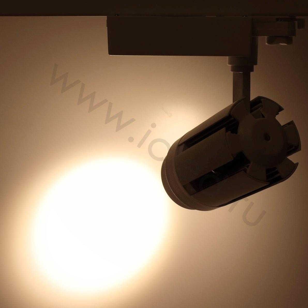 Светодиодный светильник трековый JH-GD001 4L 4L27 (30W, 220V, 15-60deg, warm white)