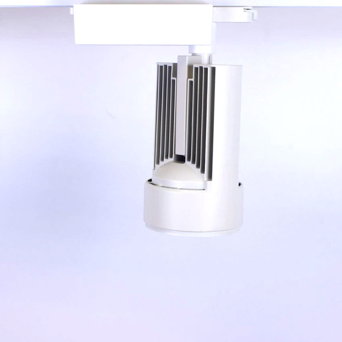 Светодиодный светильник трековый JH-GDD 2L PX65 (50W, 220V, white body, 30deg, warm white)