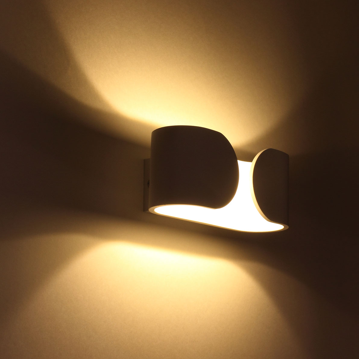 Светодиодные светильники Светодиодный светильник JH-BD04 DHL15 (220V, 6W, белый корпус, warm white)