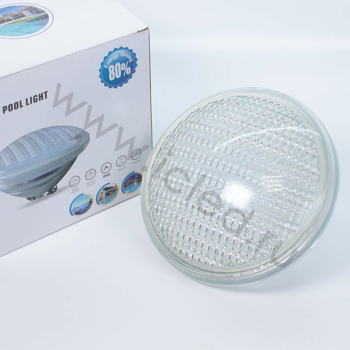 Светодиодные светильники Светодиодный светильник для бассейна LED PAR56 PL200 (12V, 35W, RGBW)