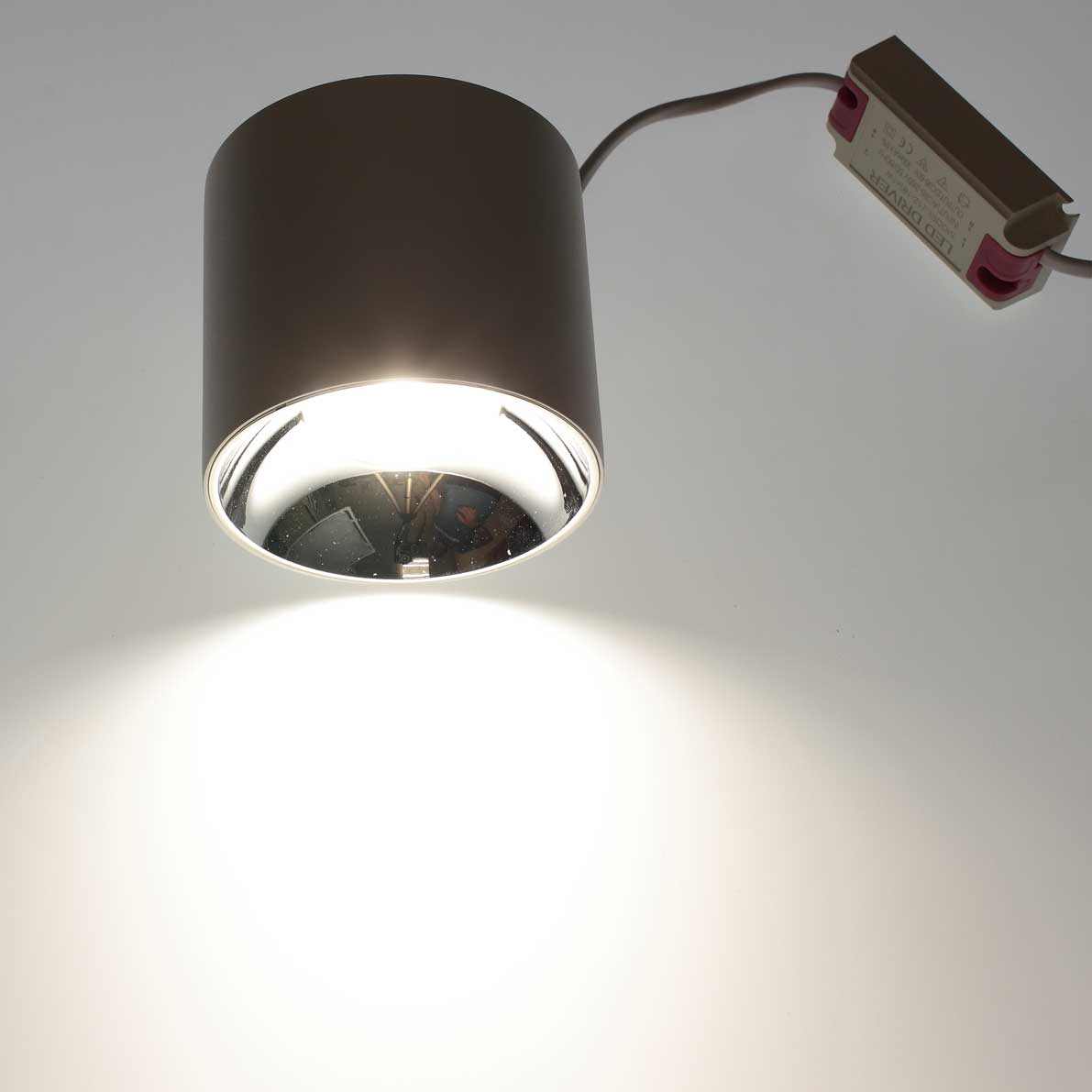 Светодиодные светильники Светодиодный светильник JH-MTD-Z15W B100 (15W, белый корпус, day white)