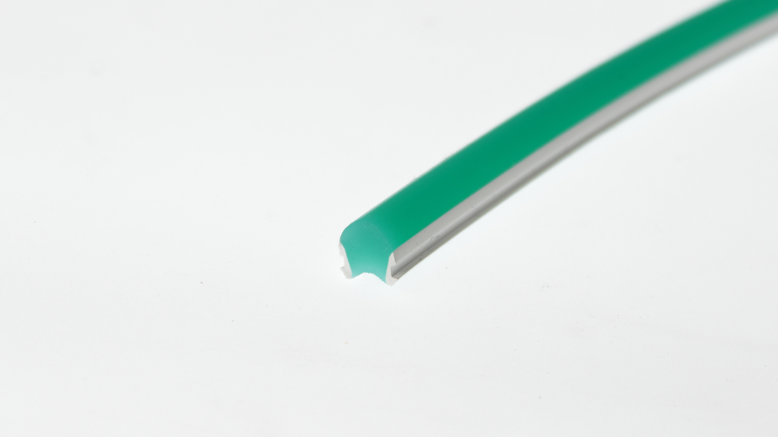 Светорассеивающий силиконовый профиль SK12 (9mm, green)
