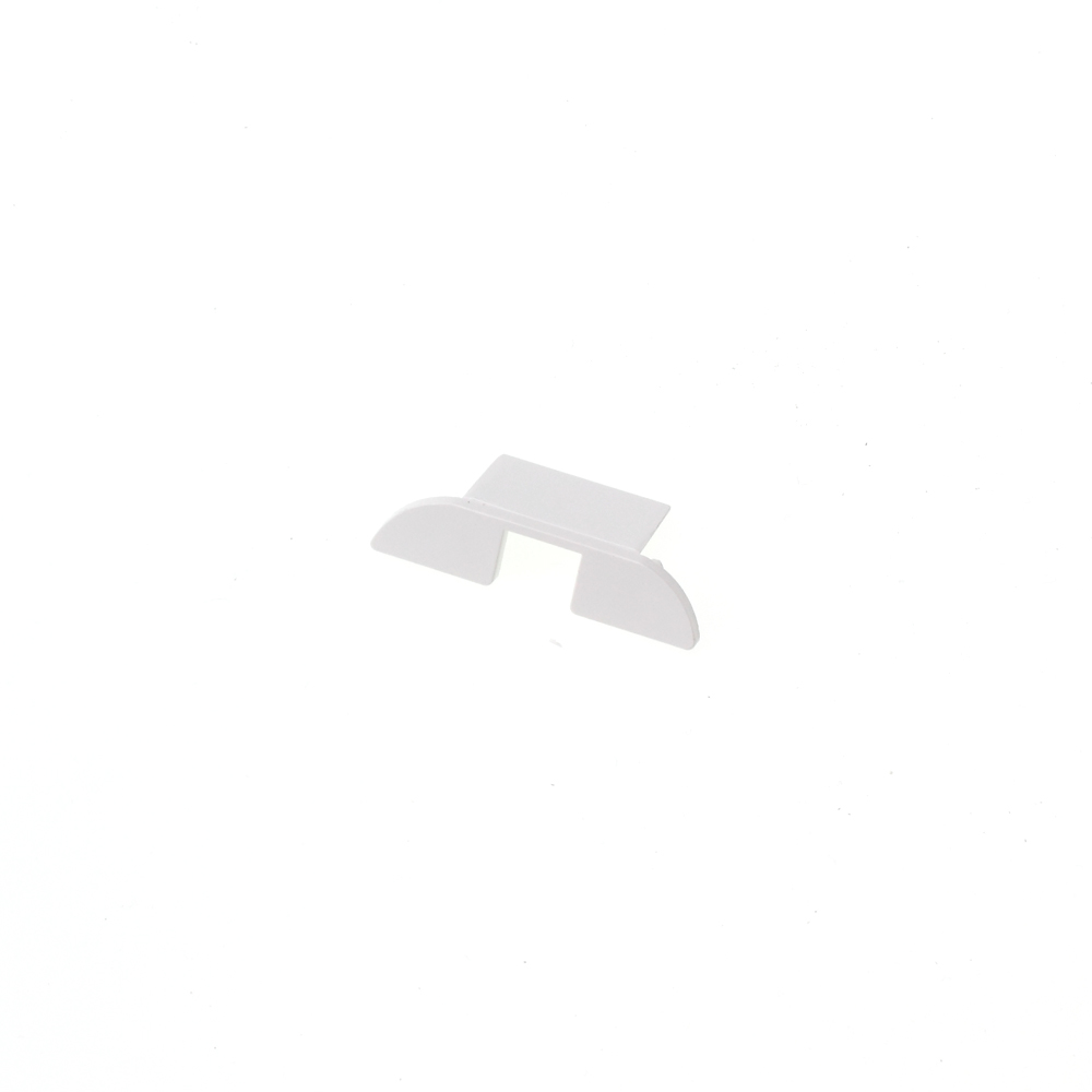 Алюминиевый профиль Заглушка с отверстием для профиля 781 (пластик)