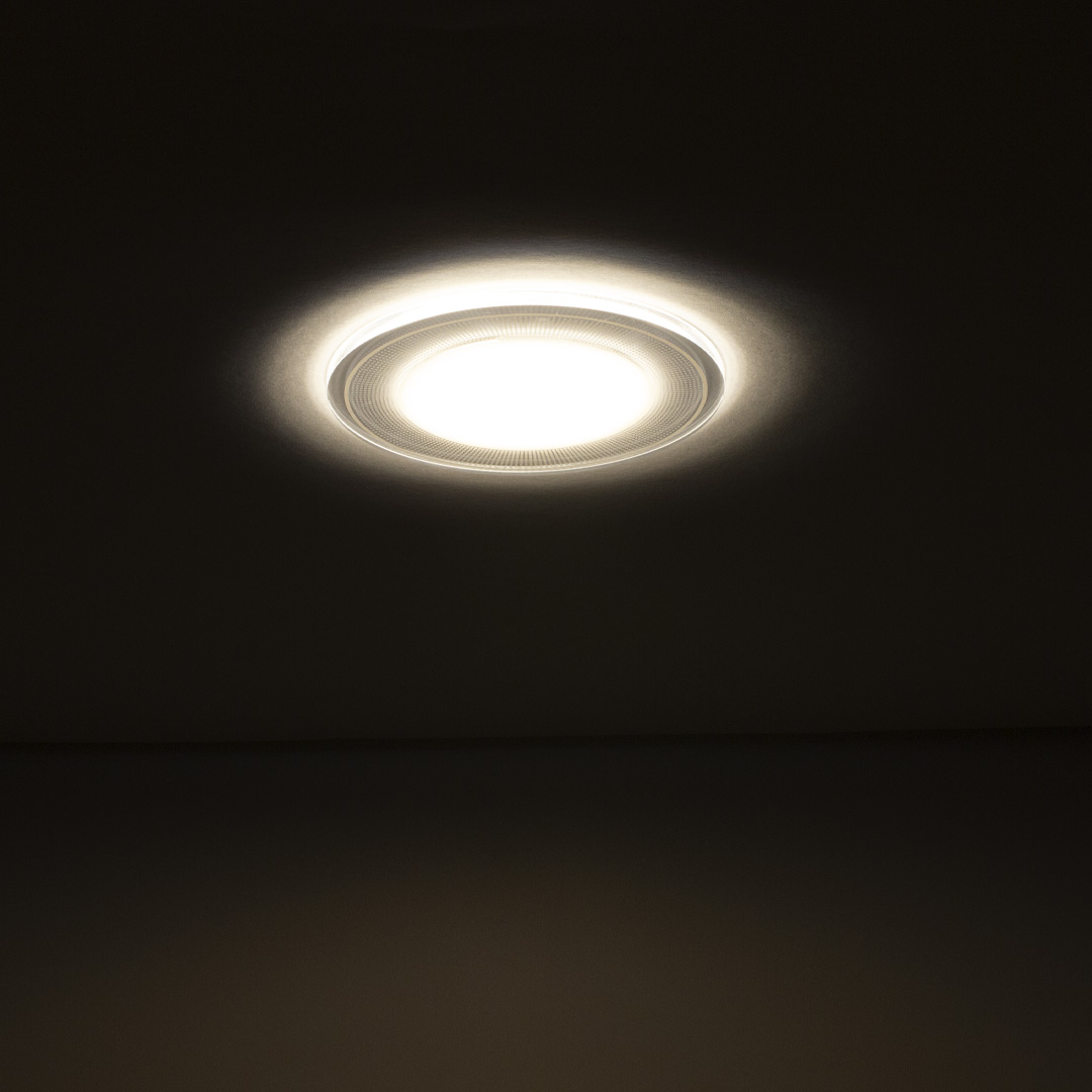Светодиодные светильники Светодиодный светильник  OM16 (220V, 5W, круглый D120mm, warm white)