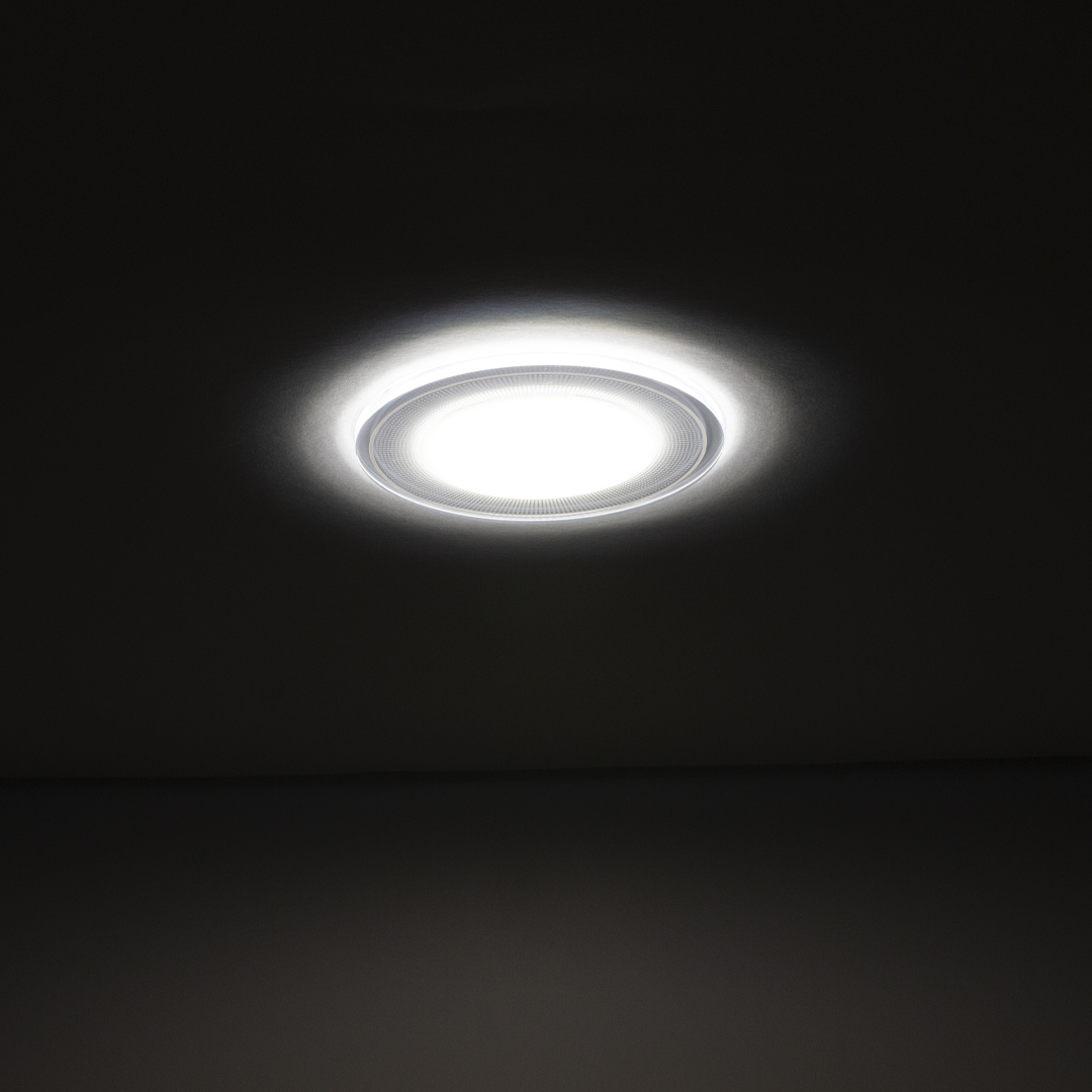 Светодиодные светильники Светодиодный светильник  OM17 (220V, 5W, круглый D120mm, day white)