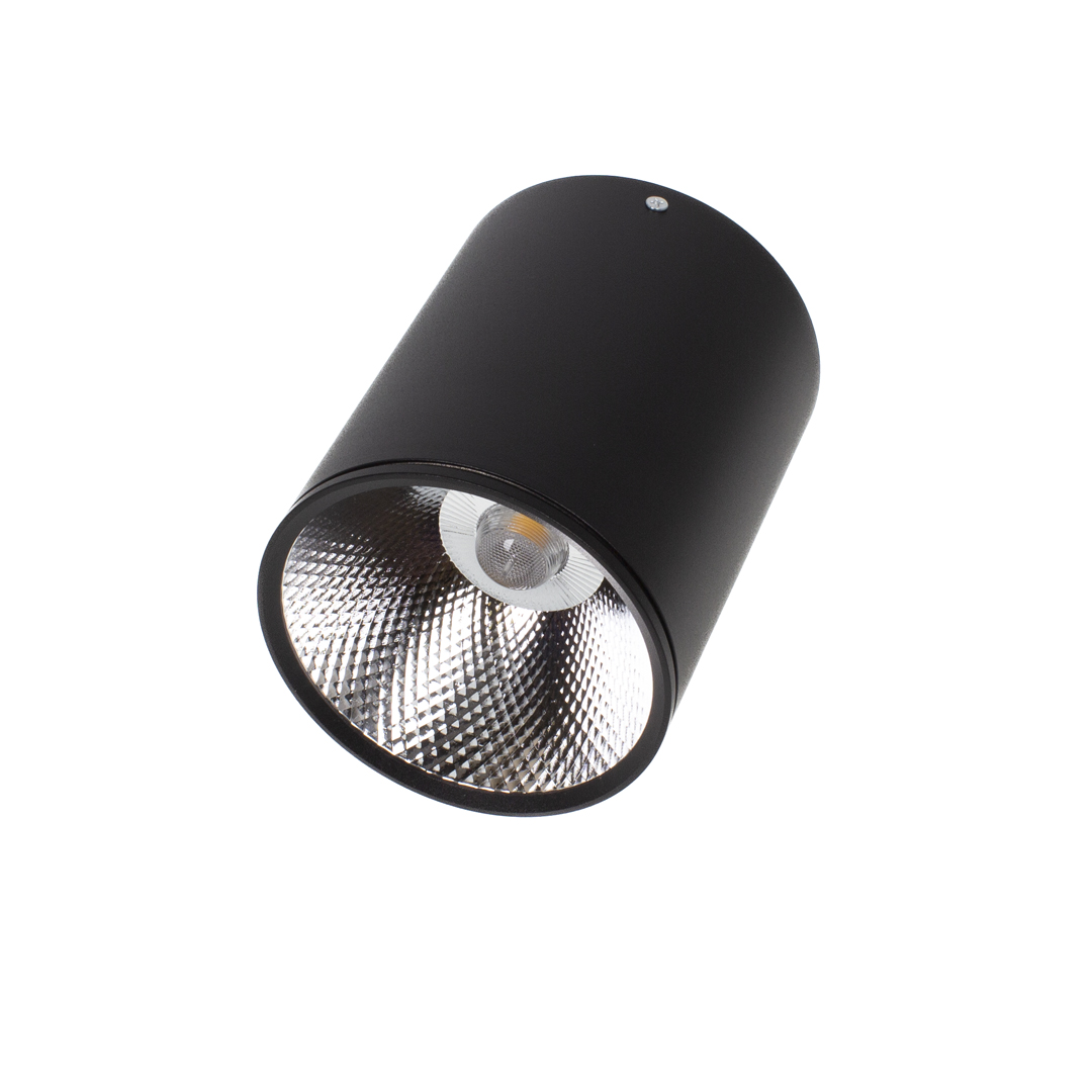 Светодиодные светильники Светодиодный светильник накладной JH-MZ-T18W B98 (220V, 18W, черный корпус, day white)