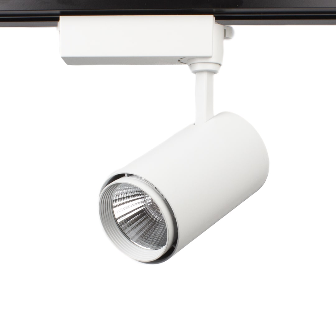 Светодиодный светильник трековый JH-GDD-B02 2L PX881 (20W, 220V, day white, белый корпус)