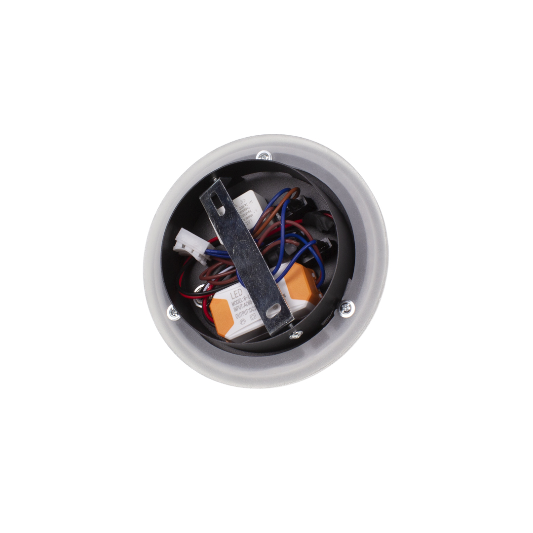 Светодиодные светильники Светильник светодиодный прикроватный C05 SN1 (220V, 3W+7W, day white, черный корпус)