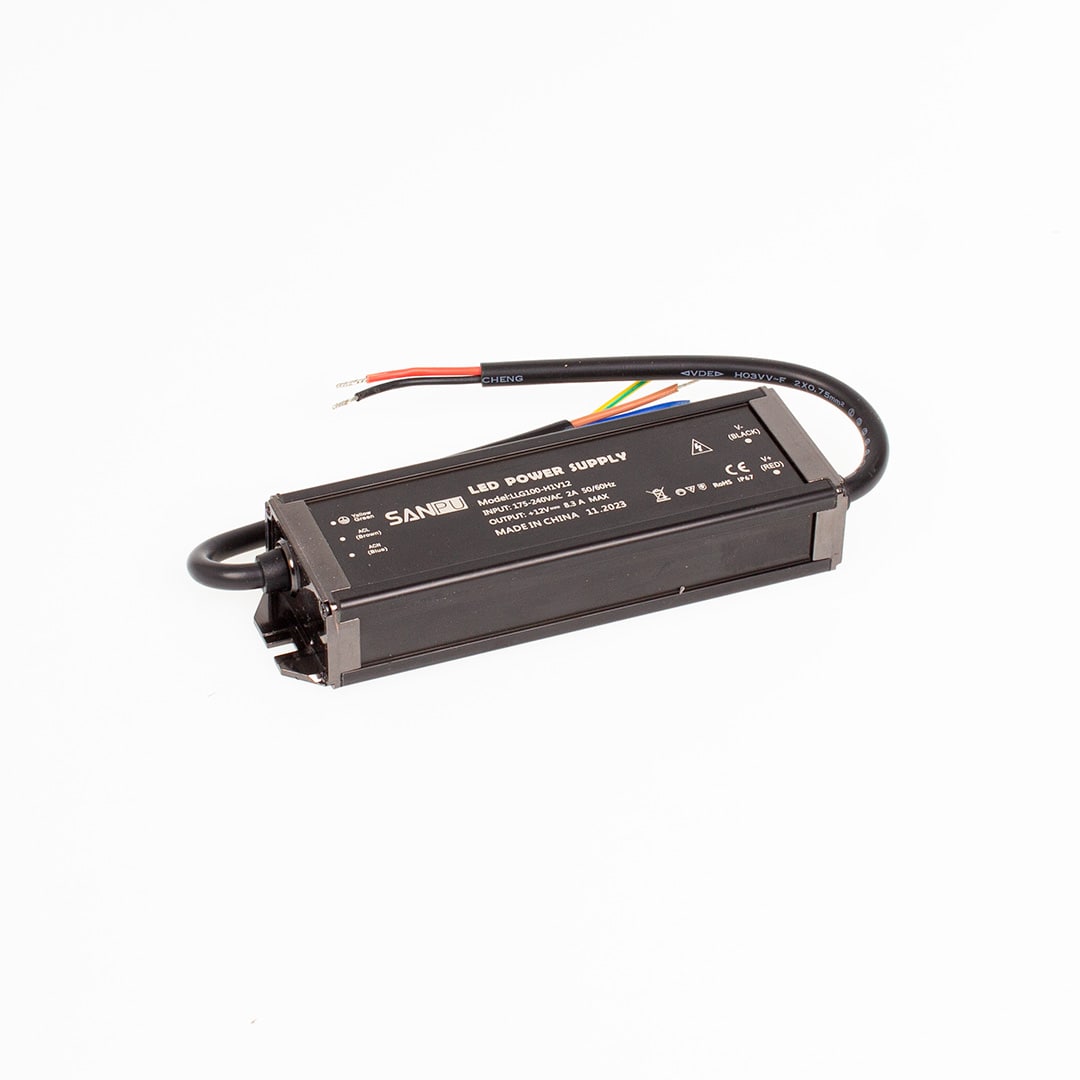 Источники питания Блок питания SANPU LLG100-H1V12 (12V, 100W, 8.3A, IP67)